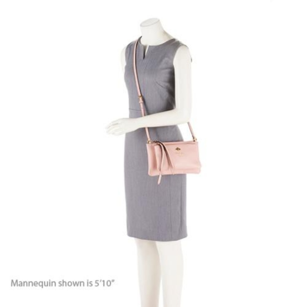 SOLDGucci Leather Blind For Love Bee Crossbody Bag - Picture 6 of 6
